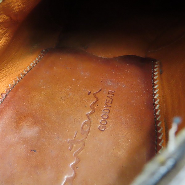 実際に弊社で買取させて頂いたSANTONI/サントーニ ダブルモンク/ストレートチップ/11166/49の画像 6枚目