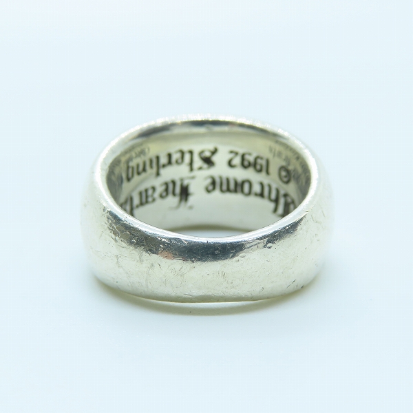 実際に弊社で買取させて頂いたCHROME HEARTS/クロムハーツ CHシールスタンプリング 16.5号の画像 3枚目