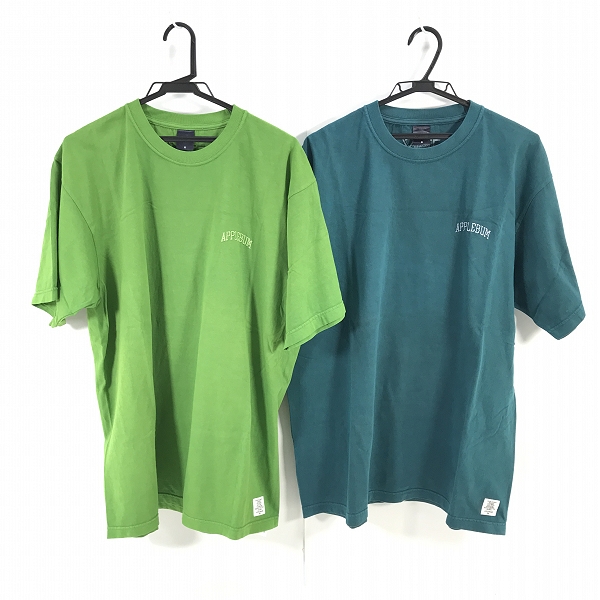 実際に弊社で買取させて頂いた APPLEBUM/アップルバム Tシャツ 2点セット