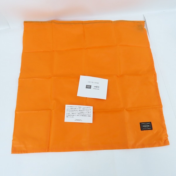 実際に弊社で買取させて頂いた(4)【未使用】PORTER/ポーター TANKER WAIST BAG (L) タンカー ウエストバッグ L ブラック/622-76628の画像 7枚目