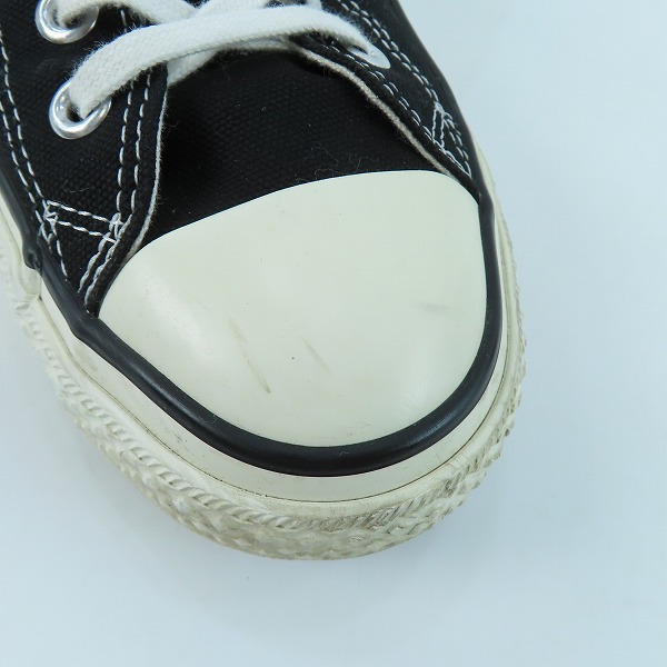 実際に弊社で買取させて頂いたCONVERSE/コンバース Made in JAPAN/日本製 CANVAS AS J HI オールスター ブラック/9の画像 9枚目