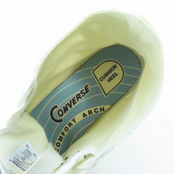 実際に弊社で買取させて頂いたCONVERSE ADDICT/コンバース アディクト COACH CANVAS HI 1CL784 スニーカー/27.0の画像 4枚目