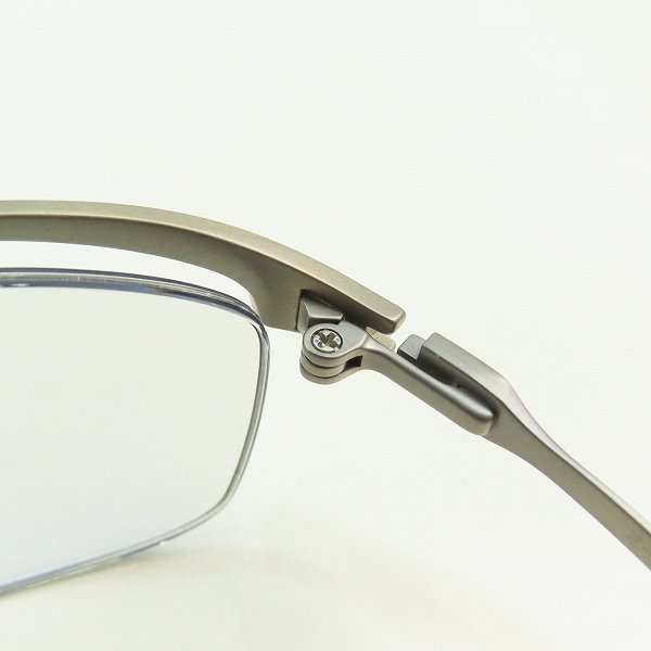 実際に弊社で買取させて頂いた999.9/フォーナインズ チタン メガネフレーム S-670Tの画像 4枚目