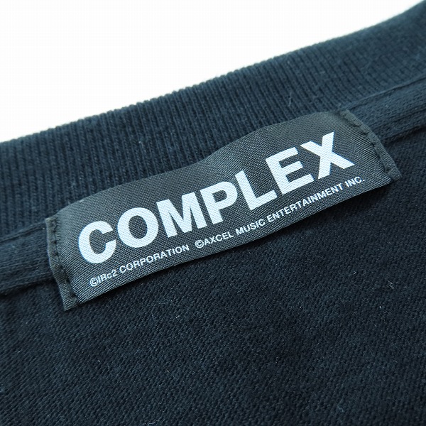 実際に弊社で買取させて頂いたCOMPLEX/コンプレックス 20110730/31 日本一心バンドTシャツ 半袖/Lの画像 2枚目