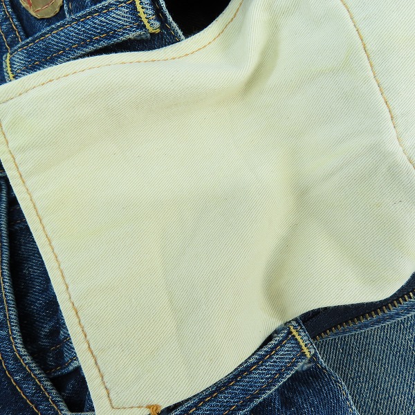 実際に弊社で買取させて頂いたDENIME/ドゥニーム TALONジップ デニムパンツの画像 6枚目