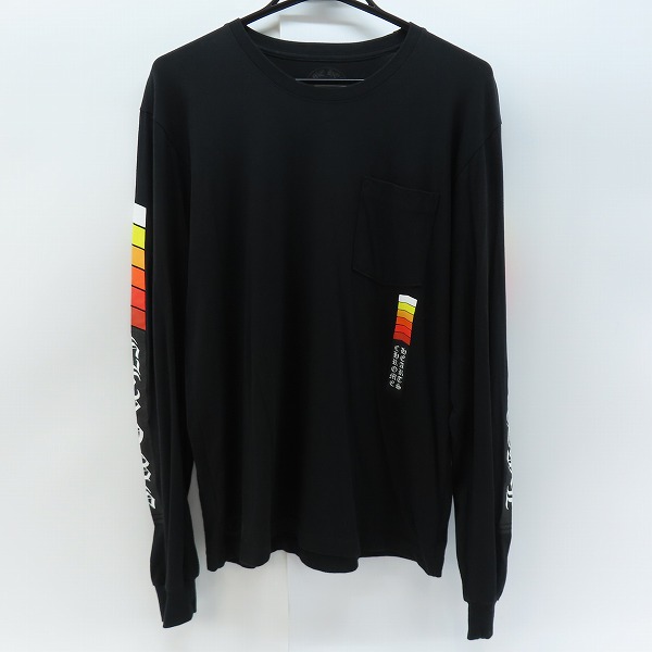 実際に弊社で買取させて頂いた【JPタグ】CHROME HEARTS/クロムハーツ ネオンバーロゴ 背面プリント ロングスリーブ ポケット カットソー/Tシャツ L