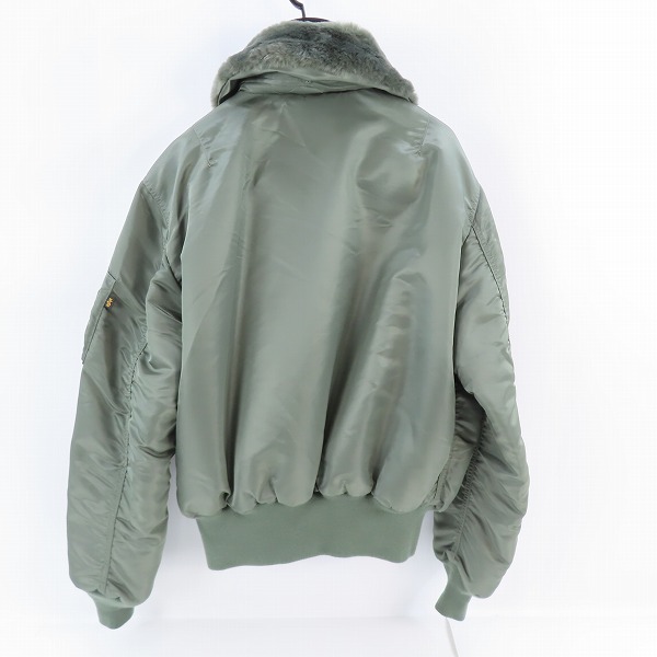実際に弊社で買取させて頂いたALPHA INDUSTRIES/アルファインダストリーズ TYPE B-15 フライトジャケット TA0215-159/Mの画像 1枚目