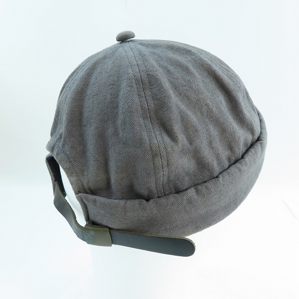 実際に弊社で買取させて頂いたCA4LA/カシラ Tamari〔TAM〕デザイン  つば無し ロールキャップの画像 3枚目