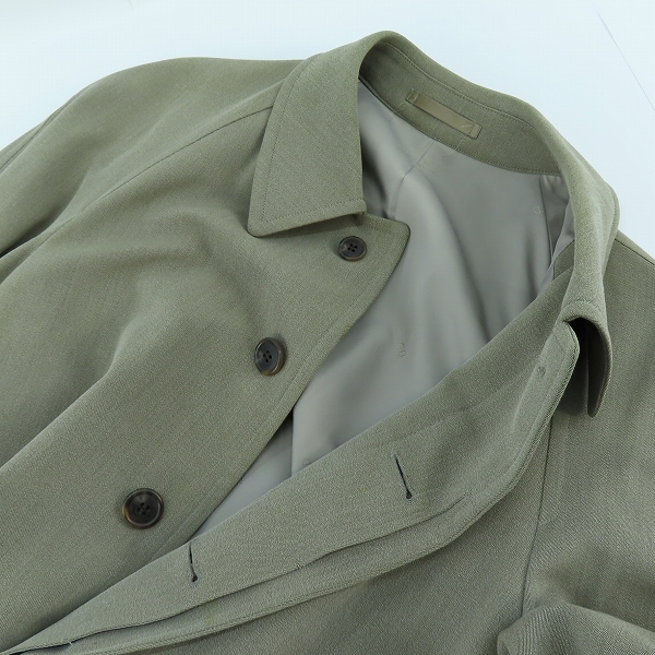 実際に弊社で買取させて頂いたChristian Dior/クリスチャンディオール  コート 裏地ロゴ総柄/Mの画像 2枚目