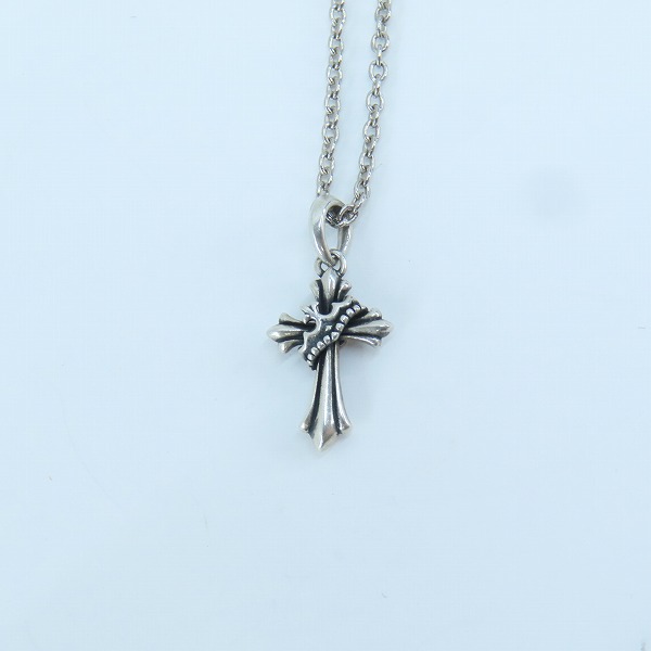 実際に弊社で買取させて頂いた【ギャラ付き】Justin Davis/ジャスティンデイビス DARLING CROSS ダーリンクロス ネックレス SNJ844の画像 2枚目