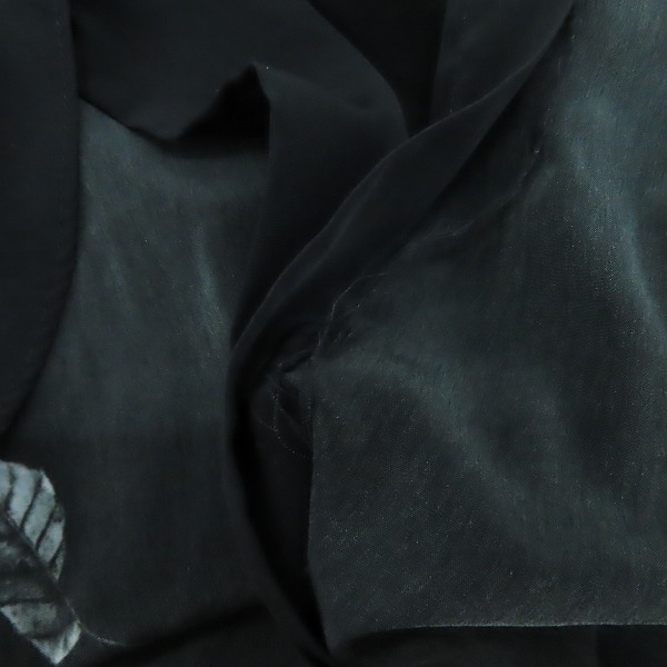 実際に弊社で買取させて頂いたLAD MUSICIAN/ラッドミュージシャン 19AW フェザーリーフ 長袖 ビッグ シャツ 2219-134/46の画像 7枚目