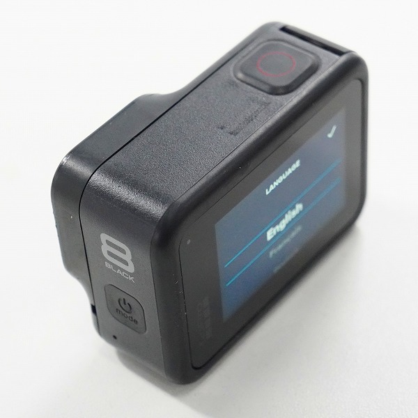 実際に弊社で買取させて頂いたGoPro/ゴープロ HERO 8 Black アクションカメラ デジタルビデオカメラ 動作確認済みの画像 3枚目