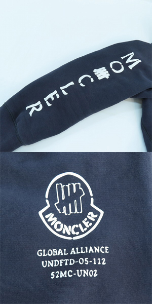 実際に弊社で買取させて頂いた【JPタグ】MONCLER/モンクレール MAGLIA GIROCOL パーカー F20928G71910/Sの画像 8枚目