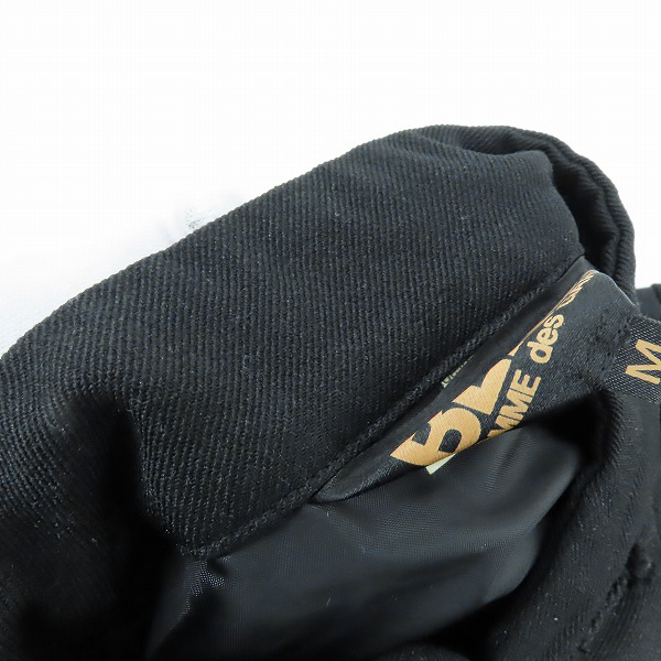 実際に弊社で買取させて頂いたBLACK COMME des GARCONS/ブラックコムデギャルソン チャイナジャケット ブラック 1E-J047/Mの画像 5枚目