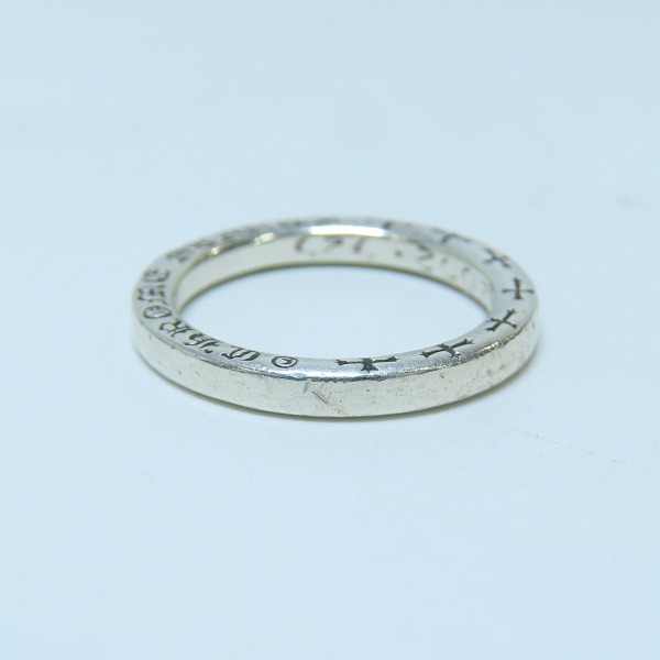 実際に弊社で買取させて頂いたCHROME HEARTS/クロムハーツ NTFLリング/15号の画像 5枚目