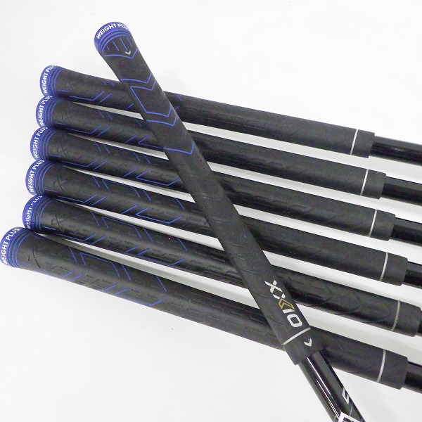 実際に弊社で買取させて頂いたDUNLOP/ダンロップ XXIO 11/ゼクシオイレブン アイアン #6～9,P,A,Sw 7本セット レフティ/左きき用 MP1100 FLEX:Rの画像 7枚目
