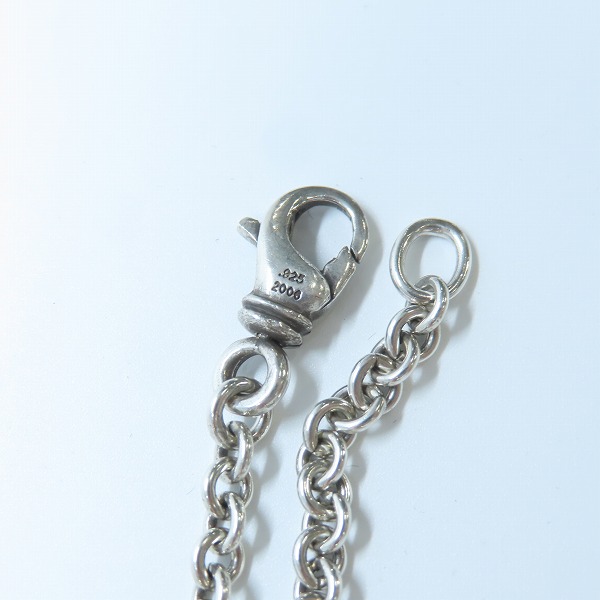 実際に弊社で買取させて頂いたCHROME HEARTS/クロムハーツ NEチェーン ネックレス 20inchの画像 2枚目