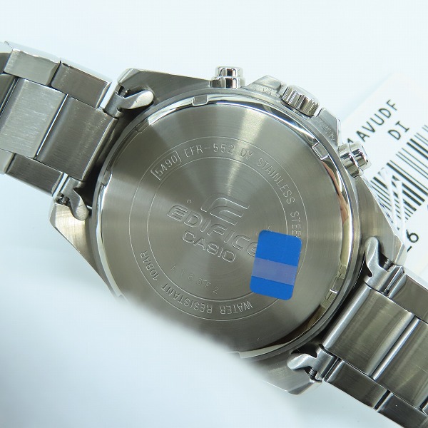 実際に弊社で買取させて頂いたCASIO/カシオ EDIFICE エディフィス クロノグラフ ブラック文字盤/EFR-552D-1AVUDFの画像 4枚目