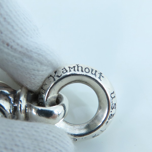 実際に弊社で買取させて頂いた【ギャラ付き】LONE ONES/ロンワンズ イーグルペンダント カムホート刻印の画像 4枚目