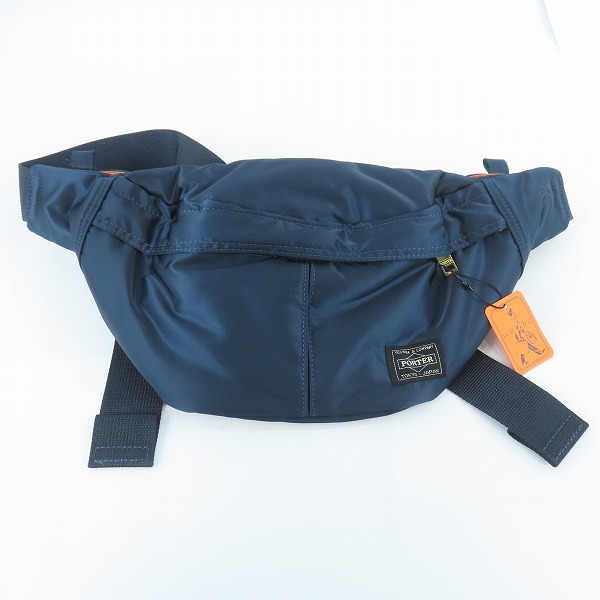 実際に弊社で買取させて頂いた(2)【未使用】PORTER/ポーター TANKER WAIST BAG タンカー ウエストバッグ アイアンブルー/622-76629