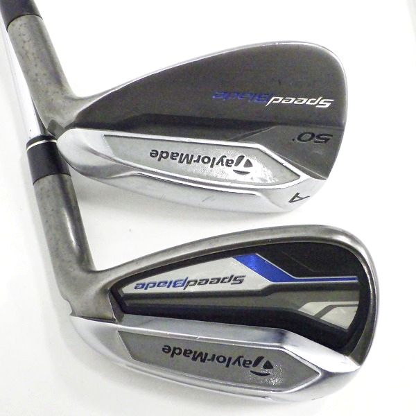 実際に弊社で買取させて頂いたTaylorMade/テーラーメイド SPEEDBLADE/スピードブレード アイアン #5～9,P,A,Sw 8本セット KBS C-TAPER 90 FLEX:Rの画像 5枚目
