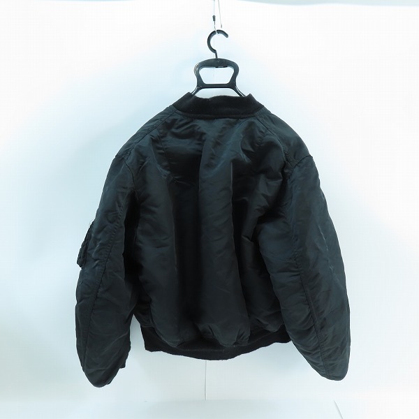 実際に弊社で買取させて頂いたALPHA INDUSTRIES/アルファインダストリーズ MA-1 フライトジャケット 0615-00-573-8335/XLの画像 1枚目