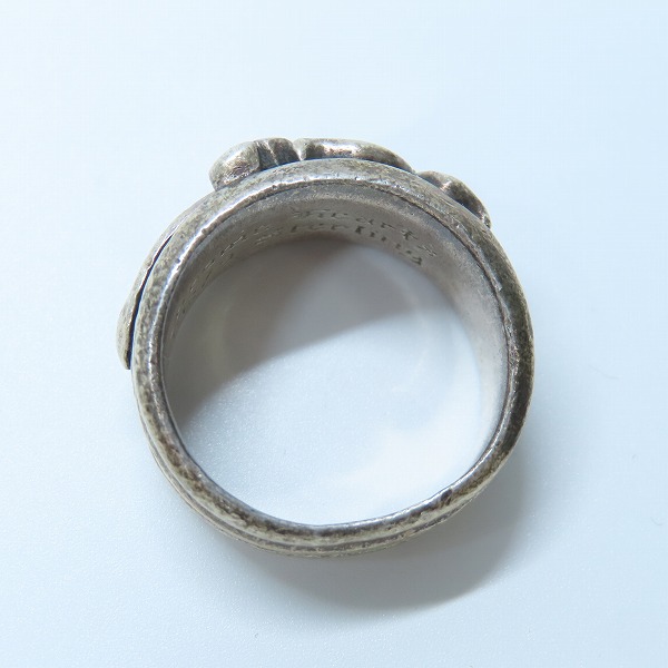 実際に弊社で買取させて頂いたCHROME HEARTS/クロムハーツ ダガーリング 18-19.5号の画像 5枚目