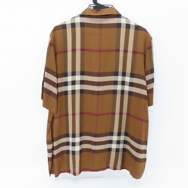 実際に弊社で買取させて頂いたBURBERRY/バーバリー Birch Brown Shirt チェック柄シャツ 8052207/Sの画像 1枚目