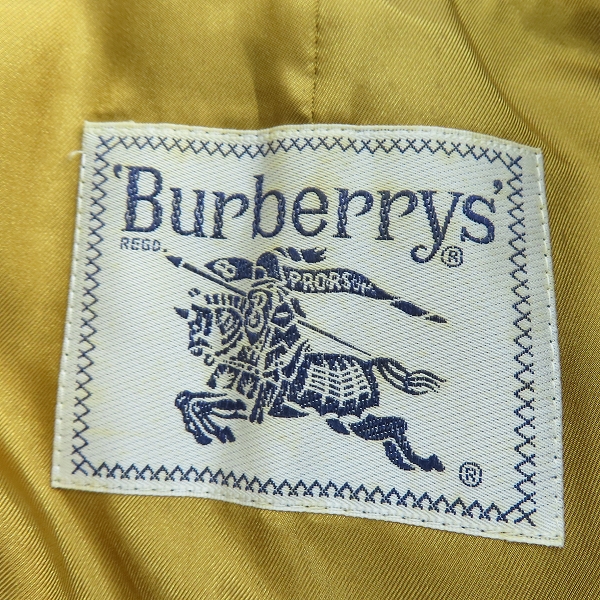 実際に弊社で買取させて頂いたBurberry's/バーバリーズ ライナー付き トレンチコート/11の画像 3枚目