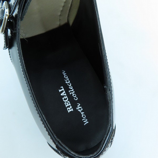 実際に弊社で買取させて頂いたREGAL/リーガル ダブル モンク ストラップ ドレスシューズ/ビジネスシューズ V196/25.5の画像 4枚目