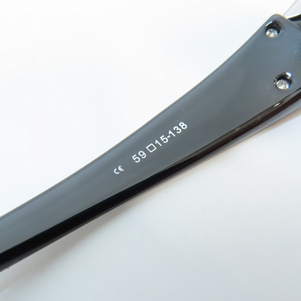 実際に弊社で買取させて頂いたSAMURAI SHO/サムライ翔 2019年モデル サングラス/アイウェア/メガネフレーム SS-Y301の画像 4枚目