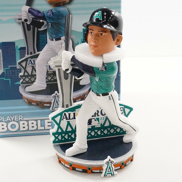 実際に弊社で買取させて頂いたFOCO/フォコ PLAYER BOBBLE  ボブルヘッド  エンゼルス 大谷翔平 MLBオールスターゲーム 2023 首振り フィギュア