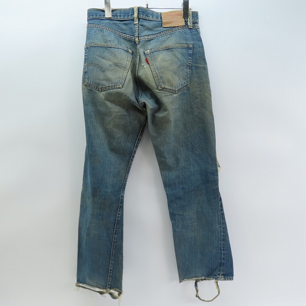 実際に弊社で買取させて頂いたLEVI'S/リーバイス 501 ヴィンテージ 刻印6 ボタンフライ デニムパンツ/32×31の画像 1枚目