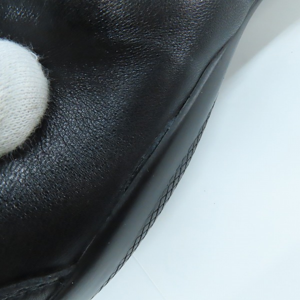 実際に弊社で買取させて頂いたPRADA/プラダ サイドジップ レザーブーツ 1451/6の画像 7枚目