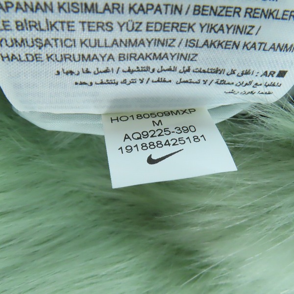 実際に弊社で買取させて頂いたNIKE×AMBUSH/ナイキ×アンブッシュ リバーシブルフェイクファーコート AQ9225-390/Mの画像 6枚目