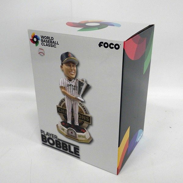 実際に弊社で買取させて頂いたFOCO/フォコ PLAYER BOBBLE ボブルヘッド WBC 2023 ラーズ・ヌートバー #23 首振り フィギュア の画像 8枚目