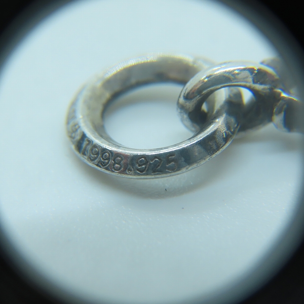 実際に弊社で買取させて頂いたCHROME HEARTS/クロムハーツ ＃5 ダガーチャームｗ/アフターダイヤの画像 6枚目