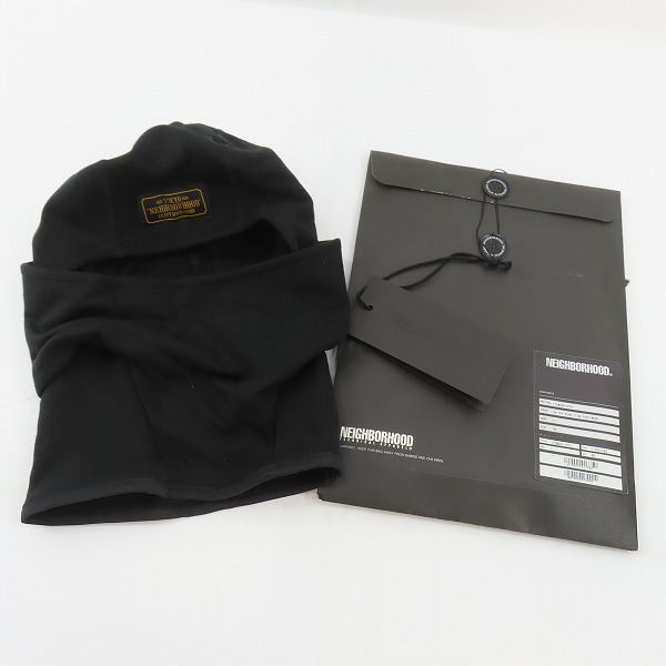 実際に弊社で買取させて頂いたNEIGHBORHOOD/ネイバーフッド  N THE WIND/AN-FACE MASK ネックウォーマー/帽子 172MBNH-HT01/Fの画像 9枚目