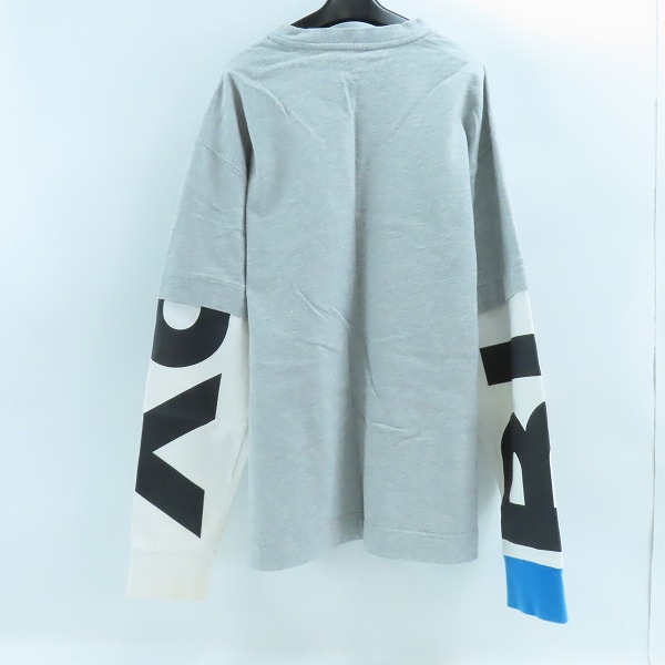 実際に弊社で買取させて頂いたBURBERRY/バーバリー logo long-sleeved t-shirt/レイヤード長袖Tシャツ 8030263/Mの画像 1枚目