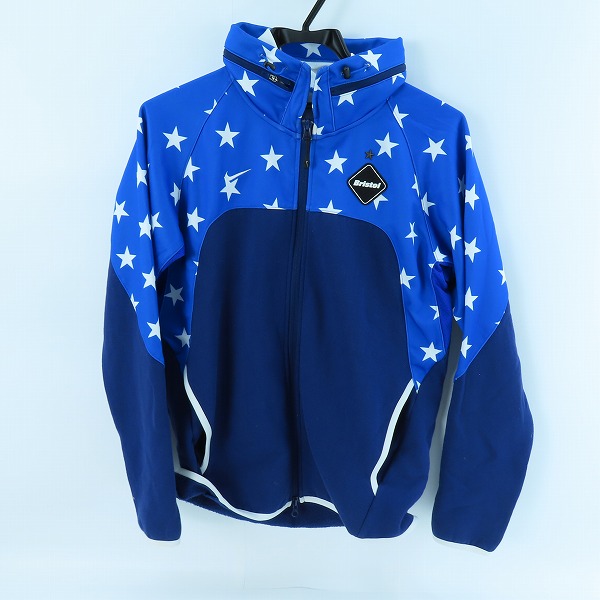 実際に弊社で買取させて頂いたF.C.Real Bristol×NIKE/FCレアルブリストル×ナイキ ジップアップ フーディー ジャケット 615028-498  /S