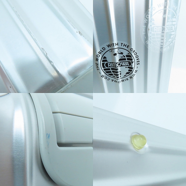 実際に弊社で買取させて頂いたRIMOWA/リモワ TOPAS/トパーズ 4輪 キャリーケース/バッグ 923.52 32Lの画像 9枚目