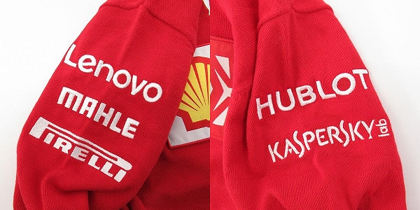 実際に弊社で買取させて頂いた【未使用】PUMA/プーマ FERRARI/フェラーリ  チームウェア ハーフジップニット/Lの画像 8枚目