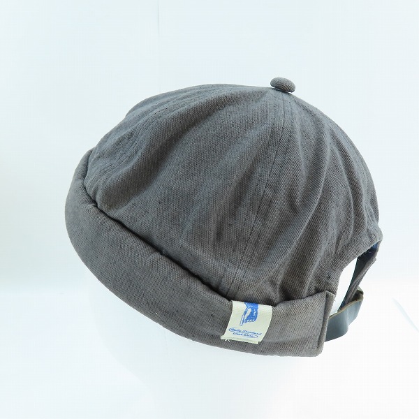 実際に弊社で買取させて頂いたCA4LA/カシラ Tamari〔TAM〕デザイン  つば無し ロールキャップの画像 2枚目