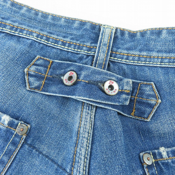 実際に弊社で買取させて頂いたEVISU/エヴィス GENES カモメプリント デニムパンツ/ジーンズ/30の画像 5枚目