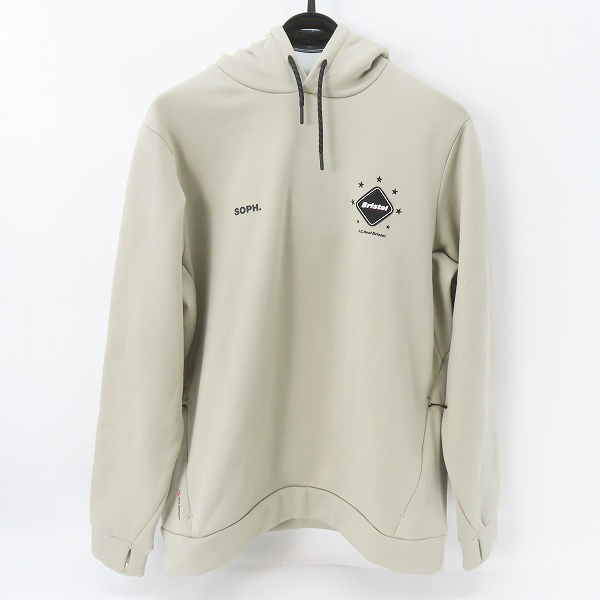 実際に弊社で買取させて頂いたF.C.Real Bristol/エフシーレアルブリストル POLARTEC POWER STRETCH TRAINING  スウェット パーカー FCRB-242064/M