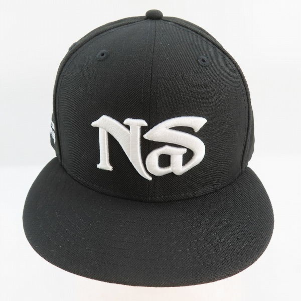 実際に弊社で買取させて頂いた(2)NEW ERA×APPLEBUM×nas/ニューエラ×アップルバム 9FIFTY キャップ/帽子 NA2120901 M/Lの画像 1枚目