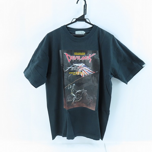 実際に弊社で買取させて頂いたDEVILOCK/デビロック 7th ANNIVERSARY/DEVILOCK Night'02 記念バンドTシャツ XL