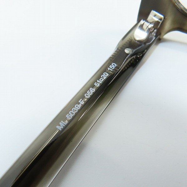 実際に弊社で買取させて頂いたMONCLER/モンクレール アイウエア メガネフレーム ML5039 の画像 5枚目