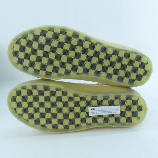 実際に弊社で買取させて頂いたPalm Angels×VANS/パームエンジェルス×バンズ Vault Sk-8 Hi LX/ボルト スケートハイ VN0A3MV777W/26.5の画像 2枚目