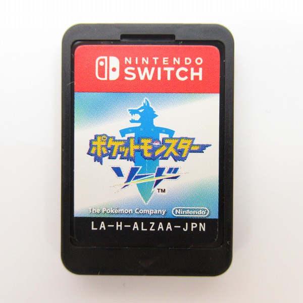 実際に弊社で買取させて頂いたNintendo Switch/スイッチ用 ソフト ポケットモンスター ソード/ポケモン/剣の画像 3枚目